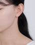 Sophisticated Knot Sterling Silver Studs: Elegance Redefined